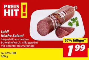 Nah&Frisch Loidl Frische Salami 100g Angebot