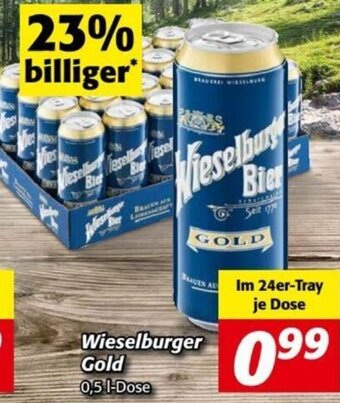Nah&Frisch Wieselburger Gold 0,5L Angebot