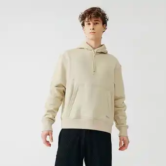 Decathlon Lauf-sweatshirt kapuze warm 500 herren hellbeige Angebot