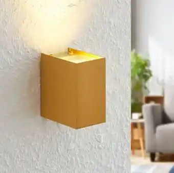 Lampenwelt Arcchio maruba wandleuchte, 1-flammig, gold Angebot