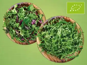 Lidl Bio mix-salat, bio vogerlsalat oder bio rucola Angebot