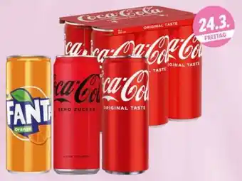 Lidl Cola, cola zero, fanta oder sprite Angebot