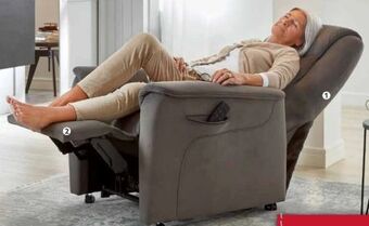 Polstermöbel Fischer Relaxsessel stoff Angebot