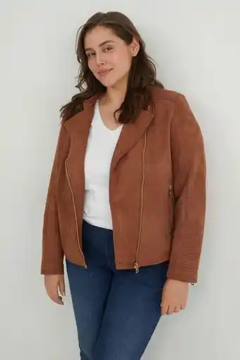C&A Bikerjacke - velourslederimitat Angebot