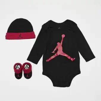 Snipes L/s jumpman hat/bodysuit/bootie set 3pc Angebot