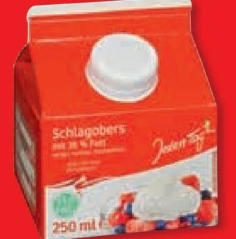 Unimarkt Schlagobers Angebot