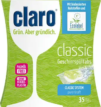 dm Claro classic geschirrspültabs Angebot