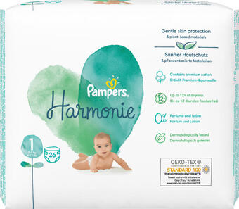 dm Pampers harmonie windeln gr. 1 (2-5 kg) Angebot