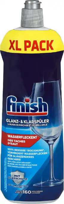dm Finish glanz- und klarspüler Angebot