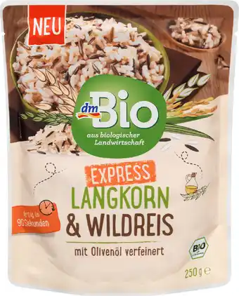 dm Dmbio express langkorn & wildreis Angebot