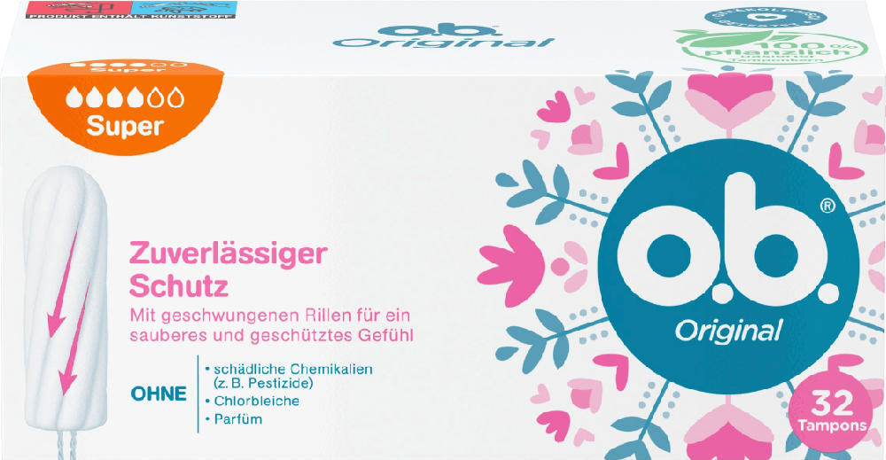 O.b. original tampon super Angebot bei dm