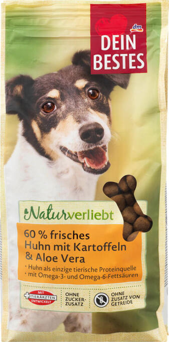 dm Dein bestes naturverliebt hunde-trockenfutter huhn & kartoffeln Angebot