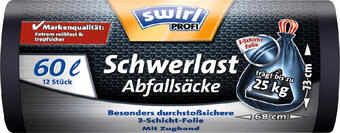 dm Swirl profi schwerlast abfallsäcke 60 liter Angebot