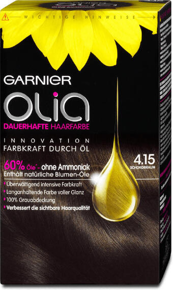 dm Garnier olia dauerhafte haarfarbe - nr. 4.15 schokobraun Angebot
