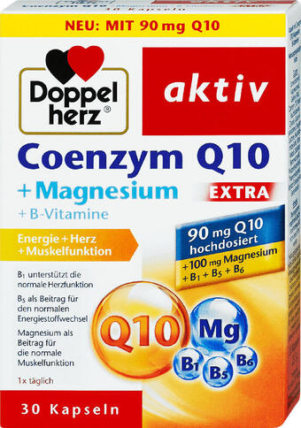 dm Doppelherz aktiv coenzym q10 + magnesium extra kapseln Angebot