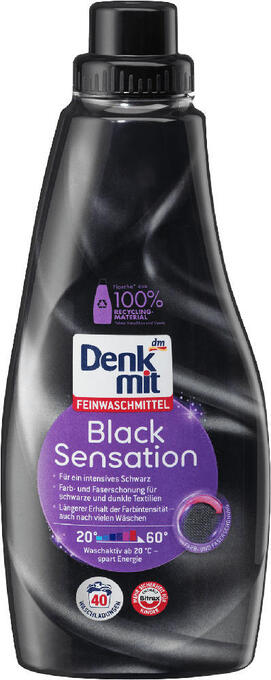 dm Denkmit feinwaschmittel black sensation Angebot