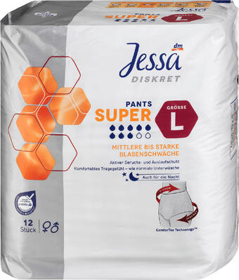dm Jessa pants bei blasenschwäche large super Angebot
