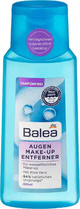 dm Balea augen make-up entferner Angebot