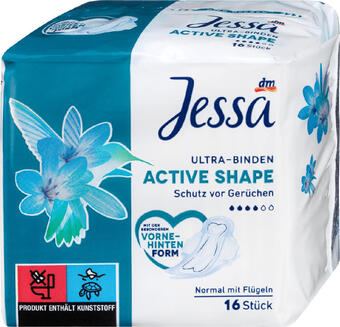 dm Jessa ultra-binden active shape Angebot