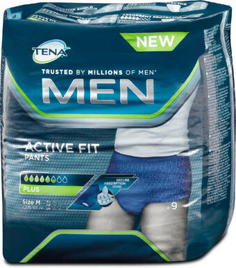 dm Tena men active fit pants plus größe m Angebot