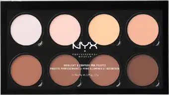 dm Nyx professional makeup highlighter contour pro palette Angebot