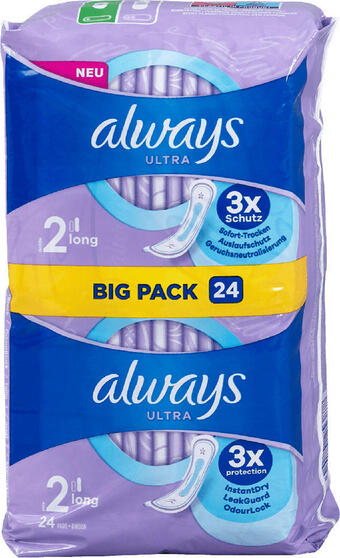dm Always ultra binden long big pack Angebot