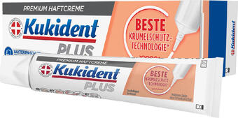dm Kukident plus premium haftcreme krümelschutz Angebot