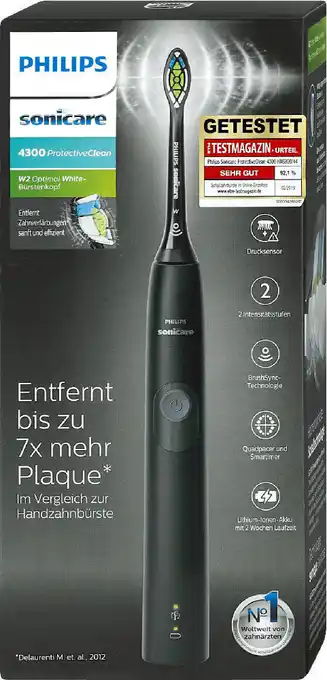 dm Philips sonicare 4300 protectiveclean elektrische zahnbürste Angebot