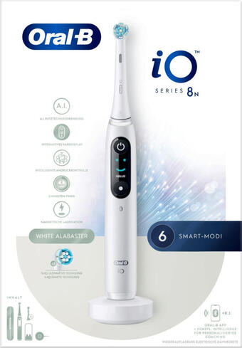 dm Oral-b io series 8n elektrische zahnbürste white alabaster Angebot