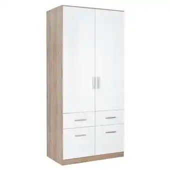 XXXLutz Kleiderschrank in weiß, eichefarben Angebot
