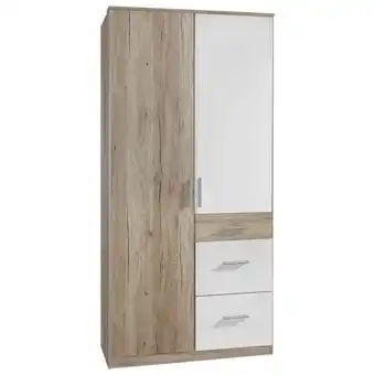 XXXLutz Kleiderschrank in weiß, eiche san remo Angebot