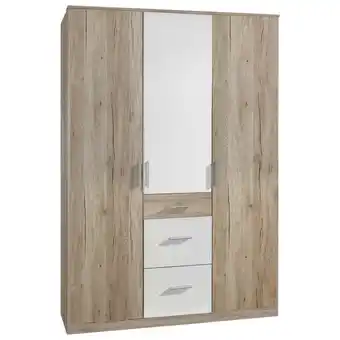 XXXLutz Kleiderschrank in weiß, eiche san remo Angebot