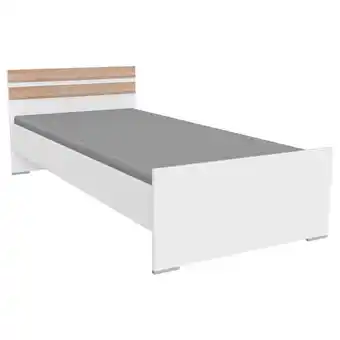 XXXLutz Bett 90/200 cm in weiß, eichefarben Angebot