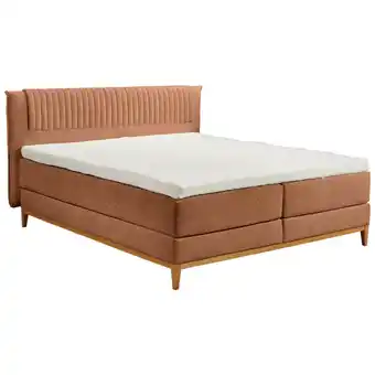 XXXLutz Boxspringbett 180/200 cm in cognac Angebot