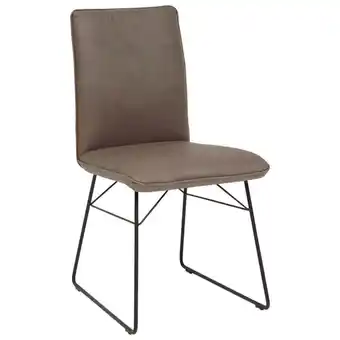 XXXLutz Stuhl in stahl mikrofaser Angebot