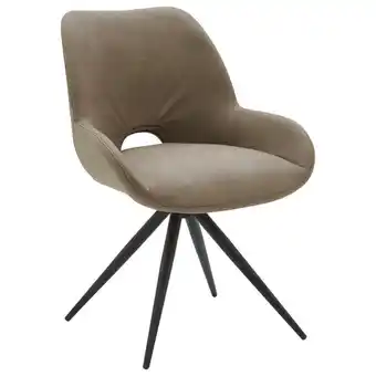 XXXLutz Stuhl in stahl mikrofaser Angebot