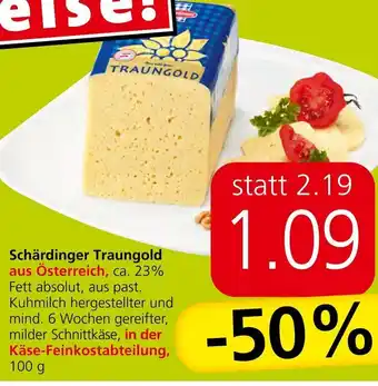 Spar Schärdinger Traungold 100g Angebot