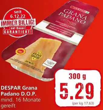 Spar Despar Grana Padano D.O.P. 300g Angebot