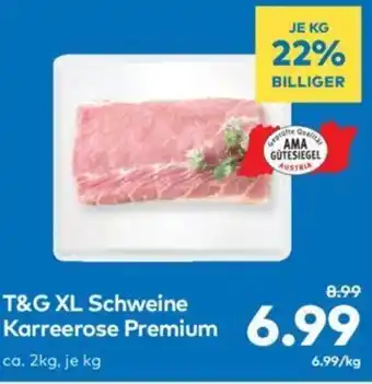 T&G T&G XL Schweine Karreerose Premium 2kg Angebot