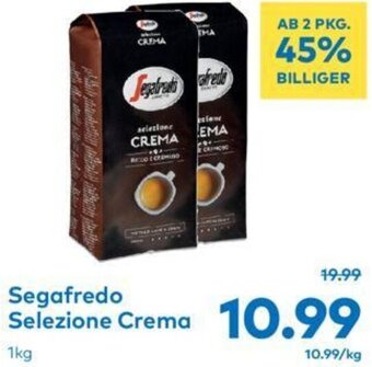 T&G Segafredo Selezione Crema 1kg Angebot