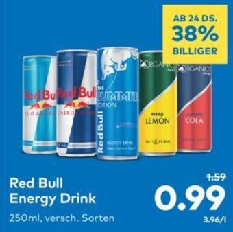 T&G Red Bull Energy Drink 250ml Angebot