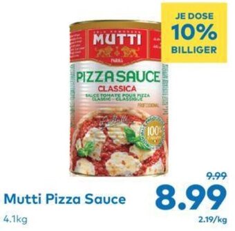 T&G Mutti Pizza Sauce 4.1kg Angebot