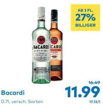 T&G Bacardi 0.7l Angebot