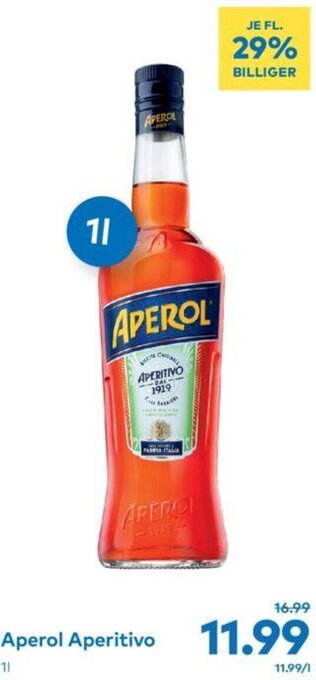 T&G Aperol Aperitivo 1l Angebot