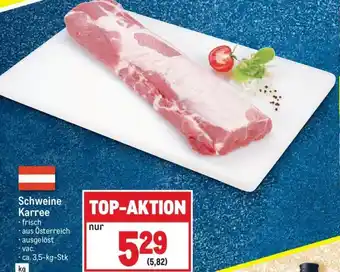 Metro Schweine Karree 3,5kg Angebot