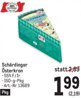 Metro Schärdinger Österkron 150-g Angebot