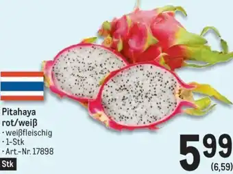 Metro Pitahaya rot/weiß 1Stk Angebot