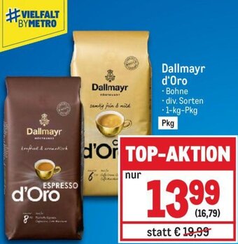 Metro Dallmayr d'Oro Angebot