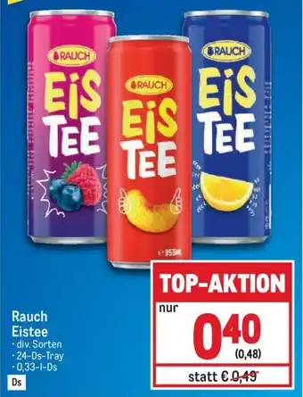Metro Rauh Eistee 0,33-l Angebot