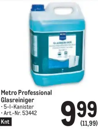 Metro Metro Professional Glasreiniger 5-l Angebot